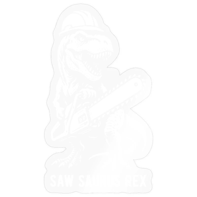 Saw Saurus Rex - T-Rex - Chainsaw - Gift