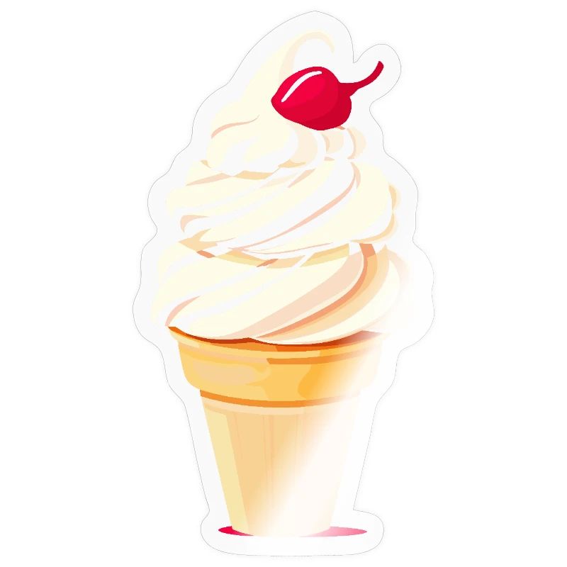 Cornet de crème glacée Artwork