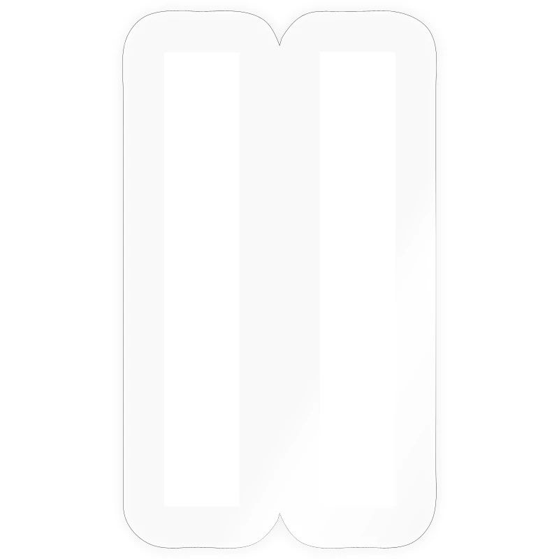 Pause-Zeichen – Modernes Minimal-Design