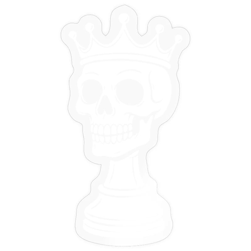 Conception du squelette du roi des échecs