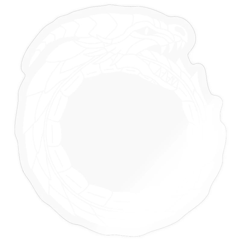 Dragon blanc dévoreur