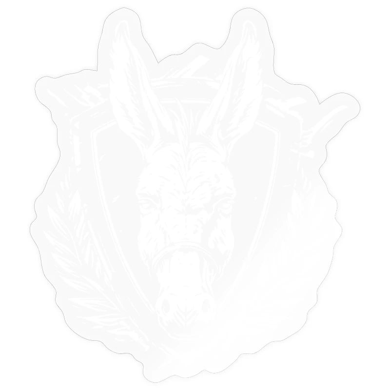 Blason du feuillage du Bouclier d’âne