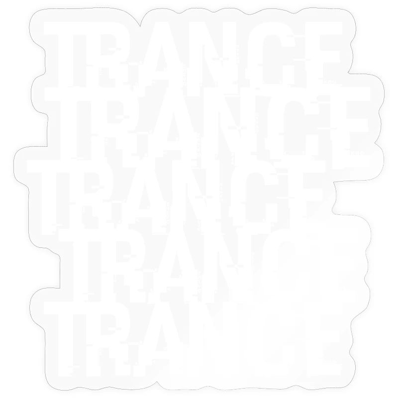 Trance Typographic Pattern