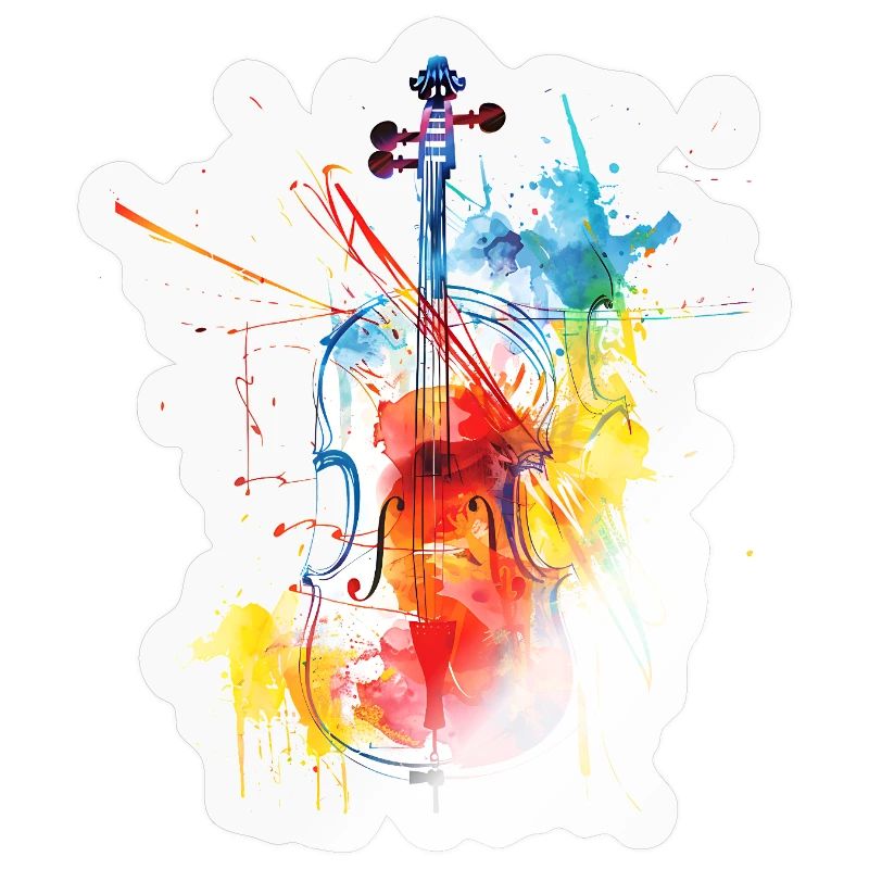 Farbenfrohe Violinenkunst