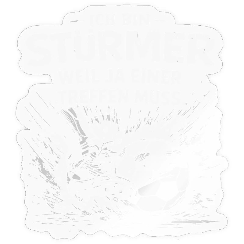 Je suis attaquant – parce que quelqu’un doit marquer