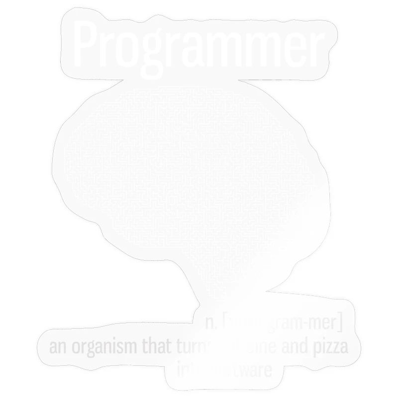 programmer brain pc informatik definition pizza lo