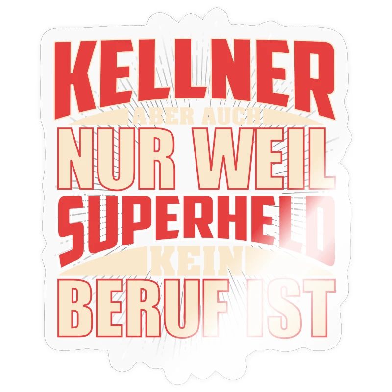 Kellner Superheld