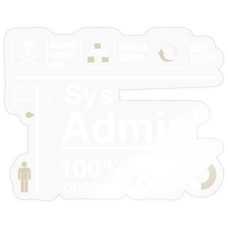 sys admin Inhalt Ironie Humor Computer Nerd pc cor