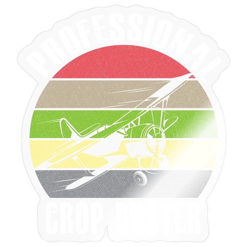 Cropdusting in Progress Crop Dusting Duster Plane