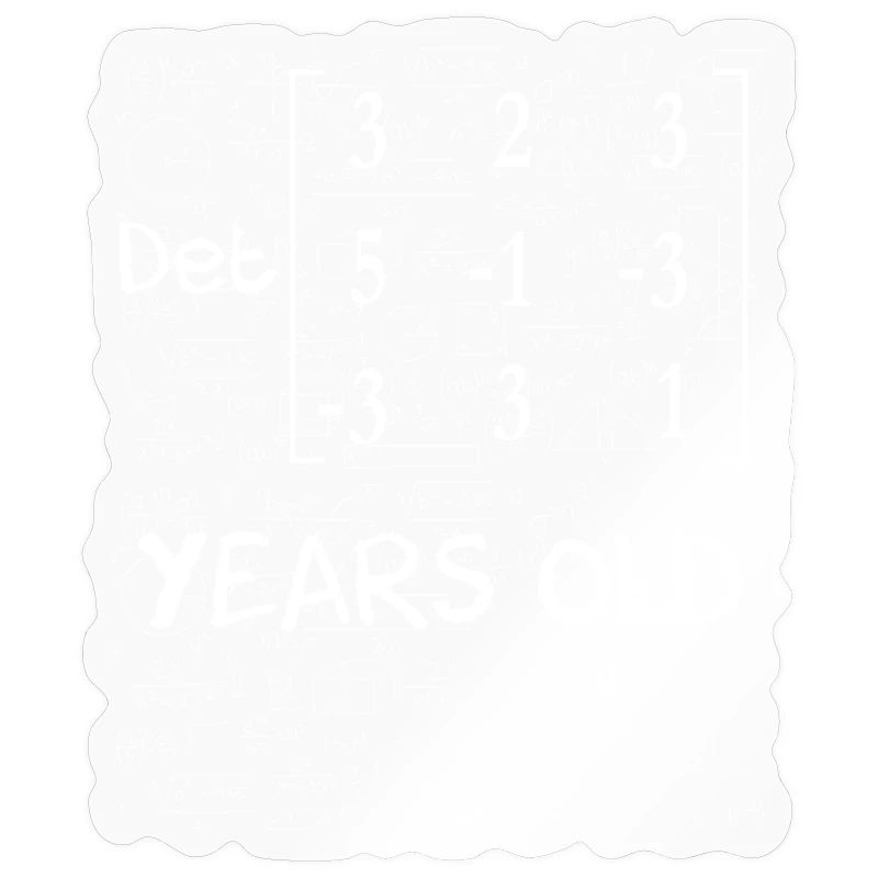68th birthday 68 years matrix determinant