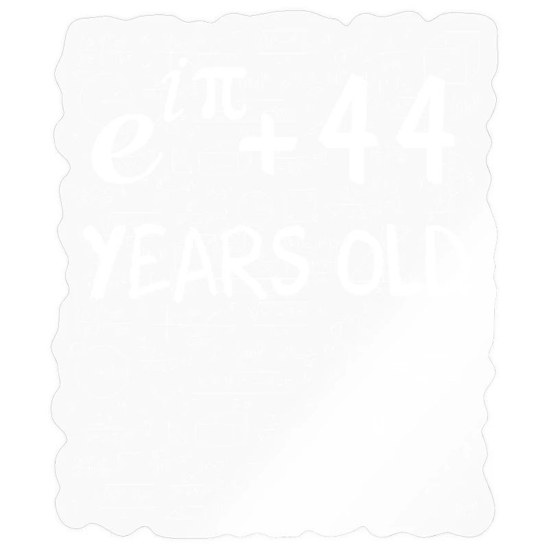 43rd Birthday 43 Years Euler Identity Math Gift