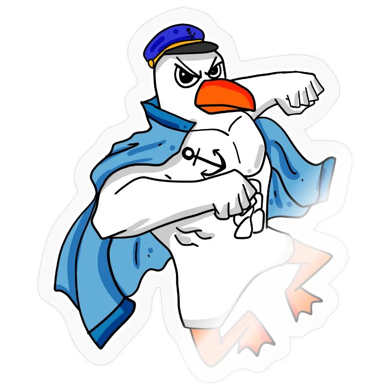 Mouette capitaine Faust