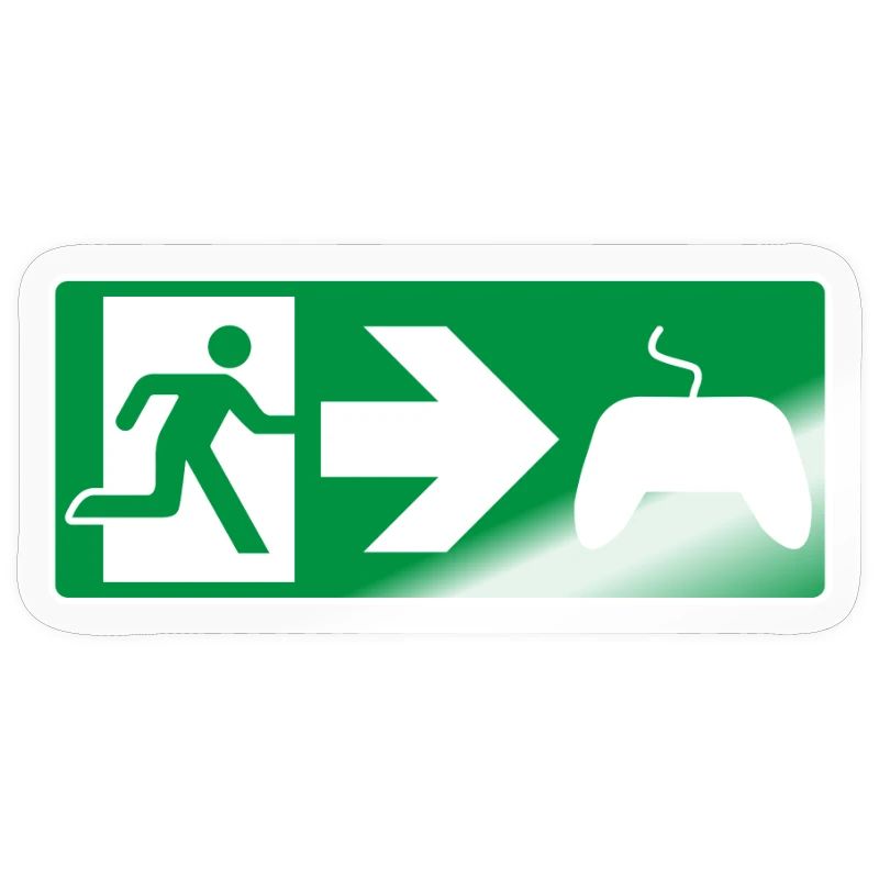 Emergency Exit Gaming Gamer Controller