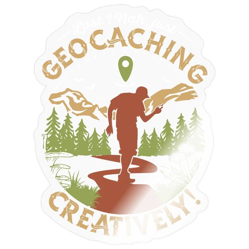 Perdu? Non, il s’agit simplement de géocaching de manière créative !