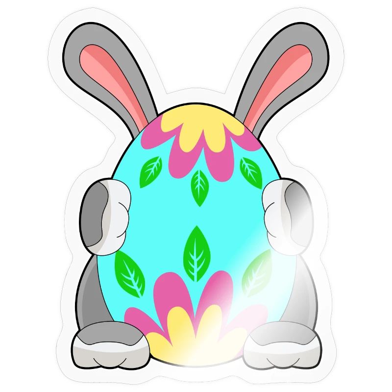 Cachette d’oeuf de Pâques lapin de Pâques