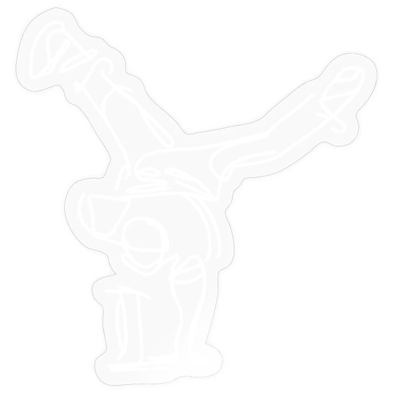 Dessin de Breakdancer