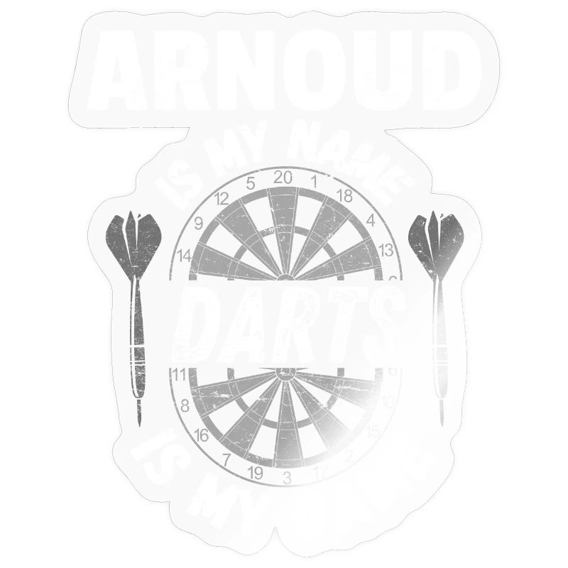 Conception de fléchettes robustes, look vintage et usé