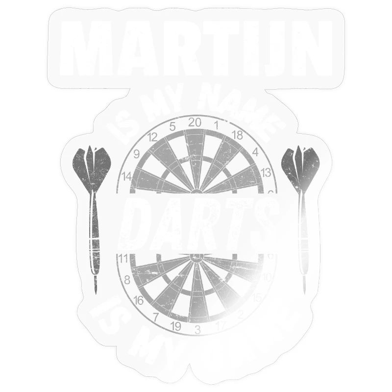Conception de fléchettes pour Martijn, le fan de fléchettes