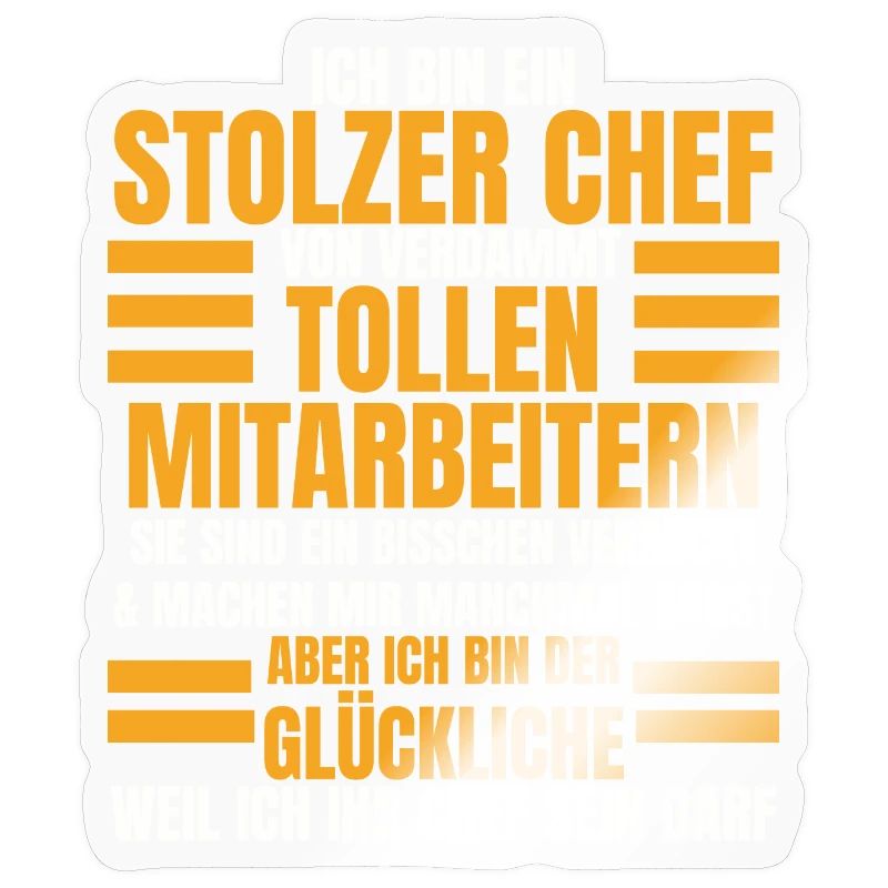 Ich Bin Ein Stolzer Chef Geburtstag Geschenk