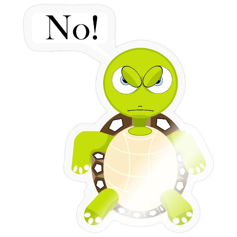 Statement No Turtle, No Fun Comic, No