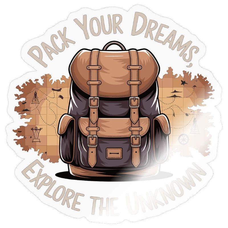 Discover the unknown with a backpack