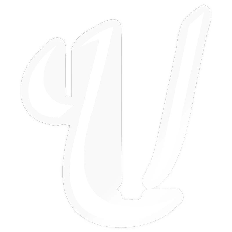 Elegant Letter U pattern with dynamic shape