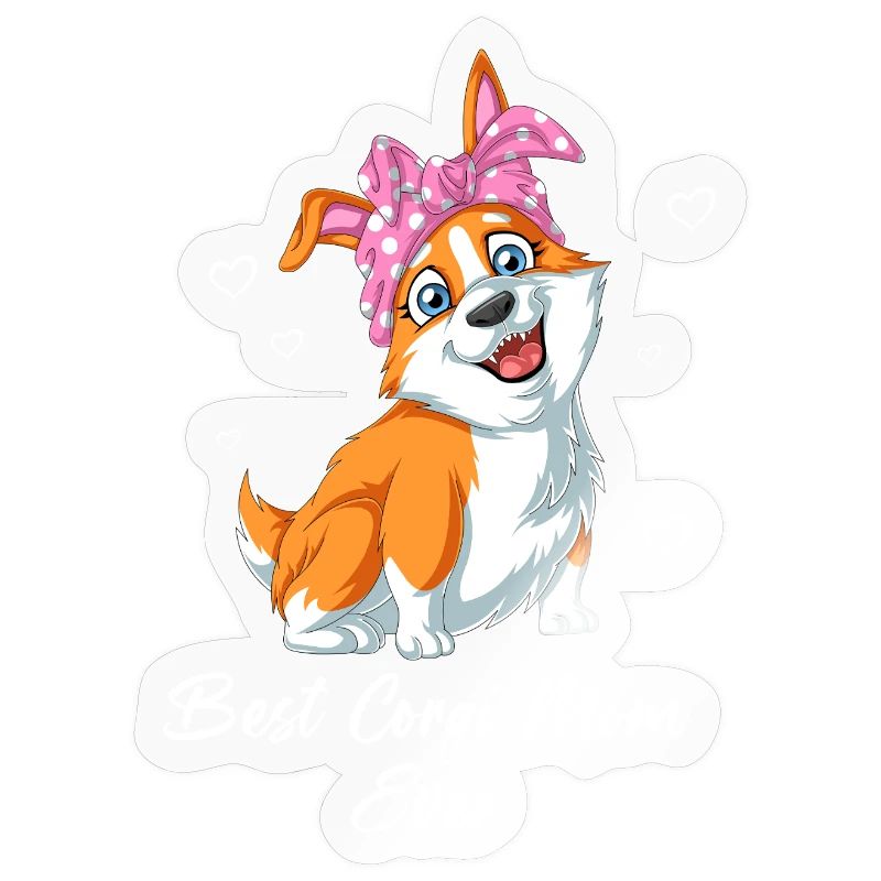 Süße Corgi Mama Statement Muttertagsgeschenk