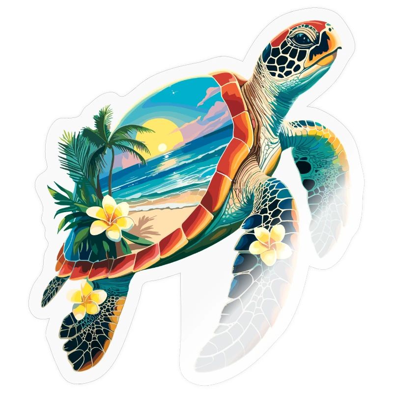 Turtle Waves Surf Turtle Surfer Turtles