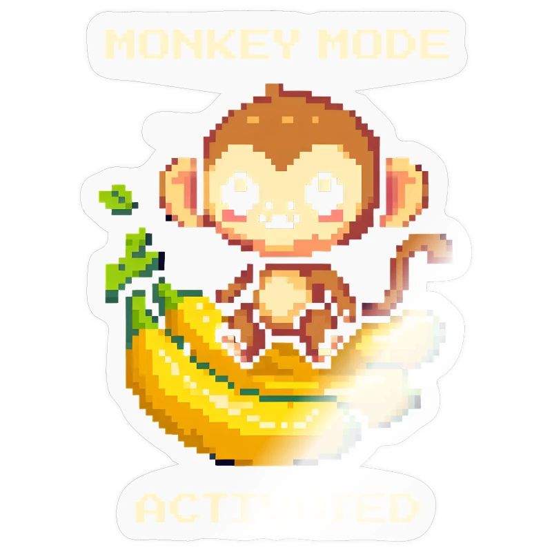 Mode Singe activé | Singe, Banane, Mignon