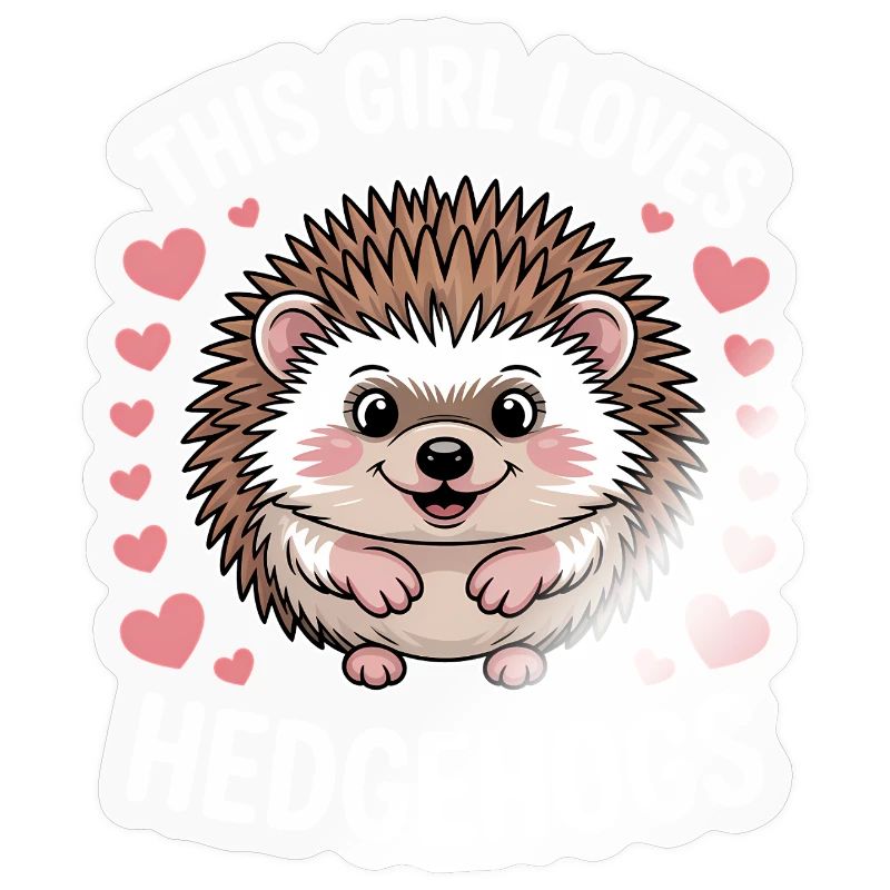 Igel Spruch Mädchen Lustiges Igel Geschenk
