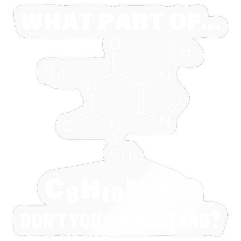 Caffeine Molecule Meme : Tu comprends ?