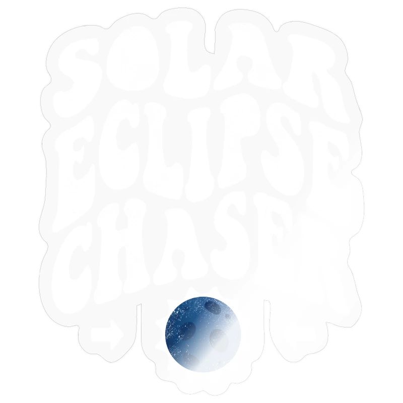 Solar eclipse chaser white