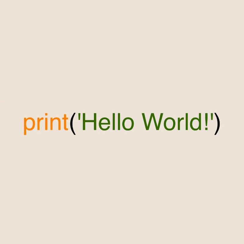 Bonjour le monde Python
