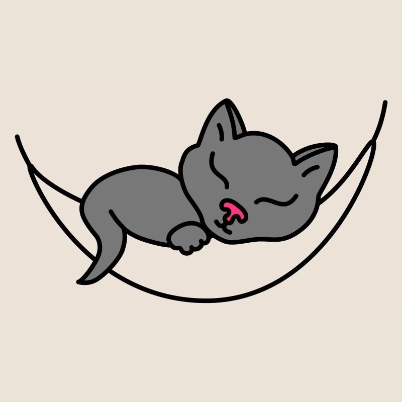 Schlafende Katze