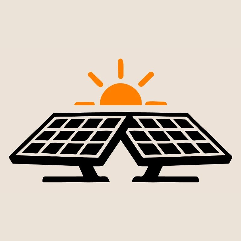 Solar Strom Symbol