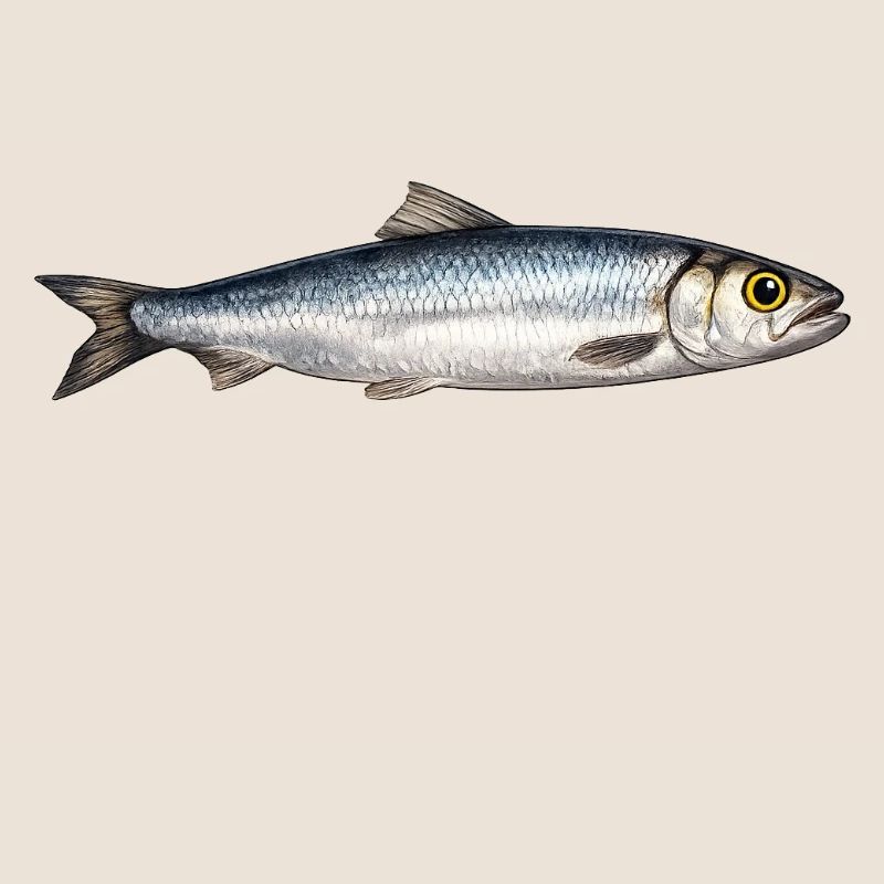 Silver River Fish Illustration