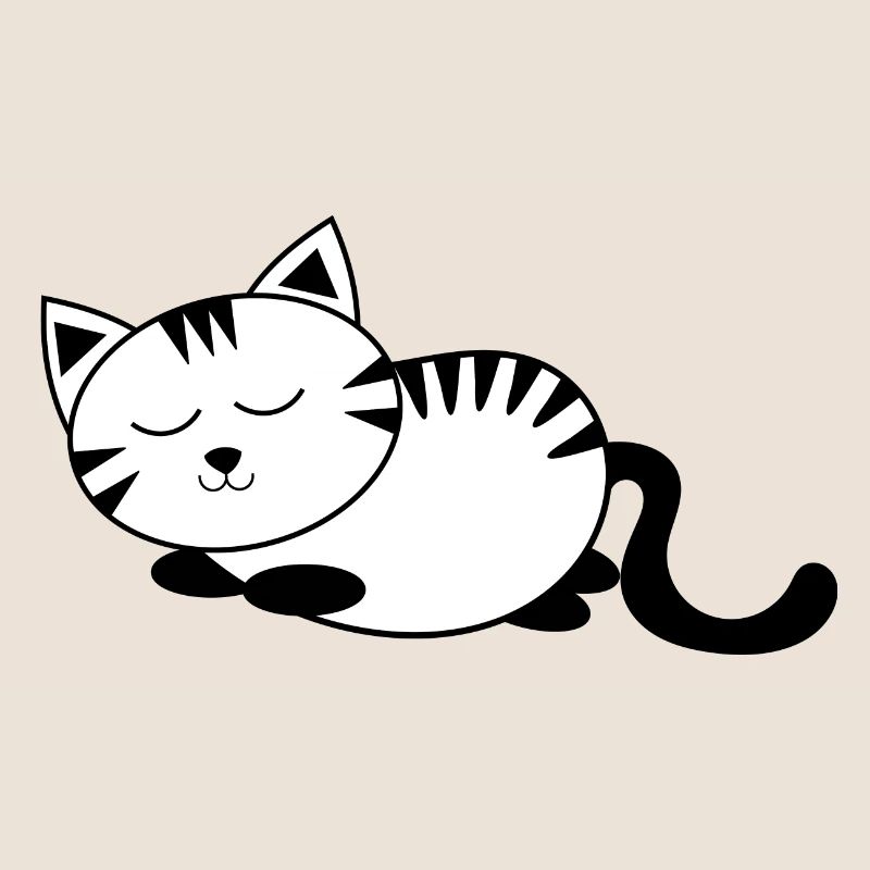 chat noir chat chaton doux cadeau de Noël