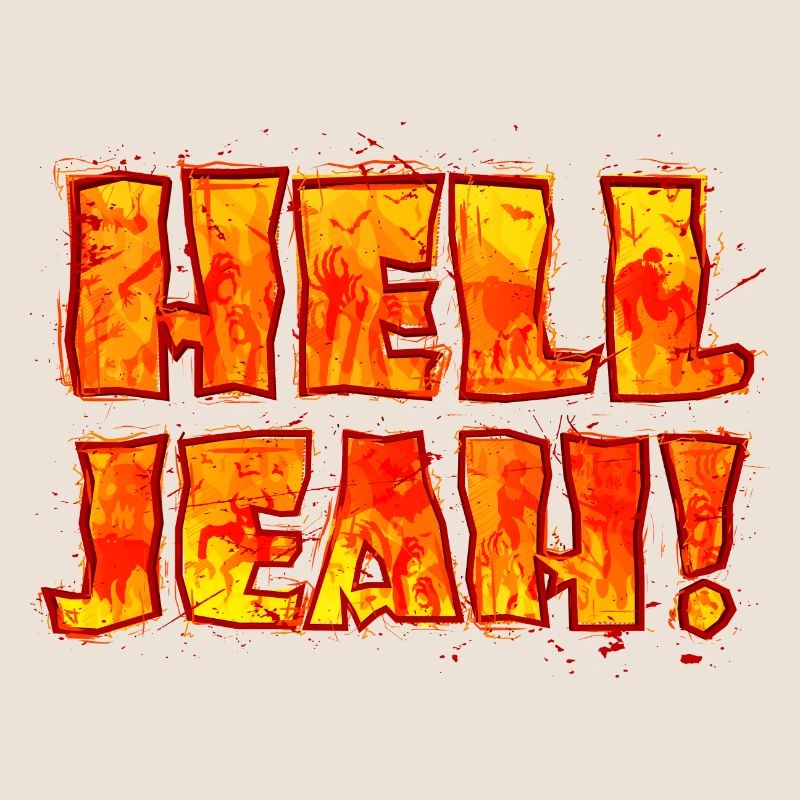 Hell Jeah! (lettrage)