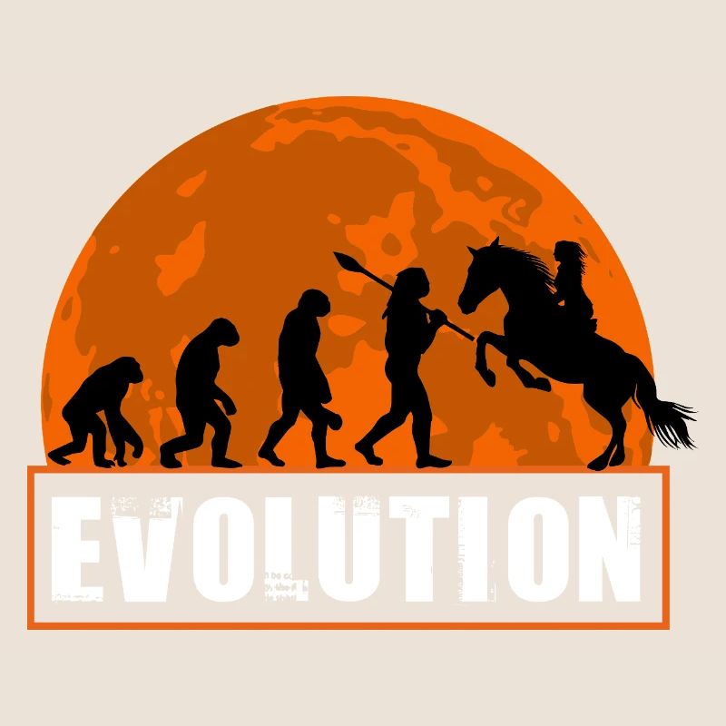 Évolution du jockey de courses de chevaux Cavalier