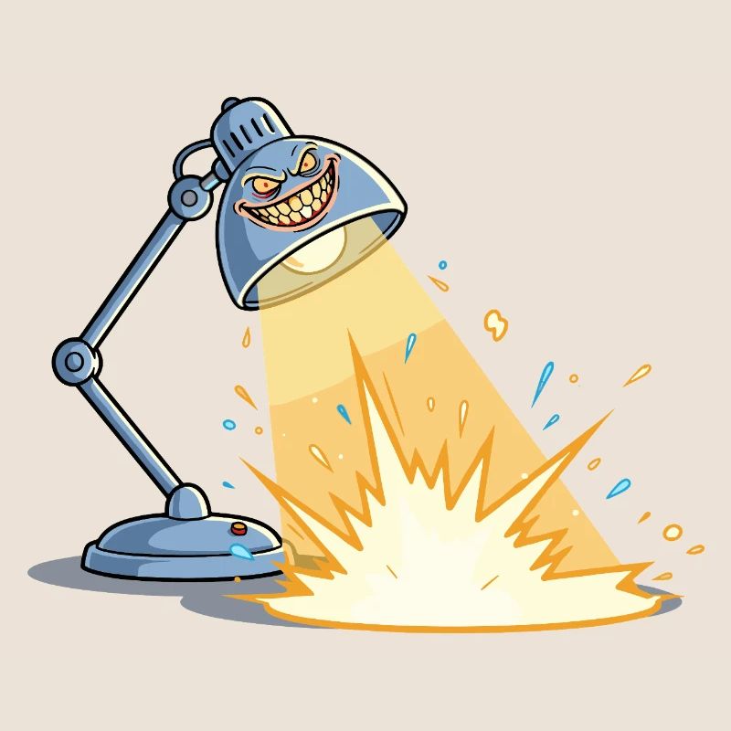 Mischievous Blast Lamp