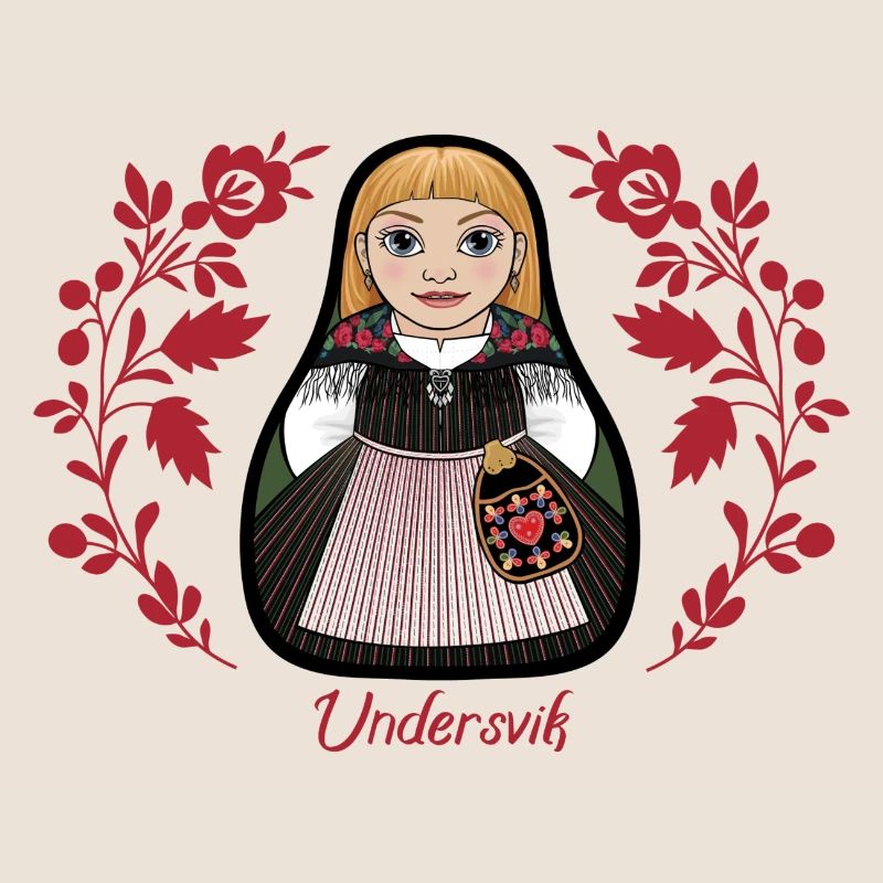 UndervikStinta avec des fleurs