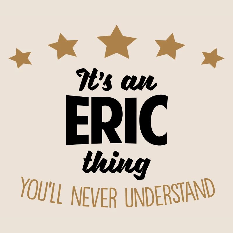 It's an eric name thing stars never under