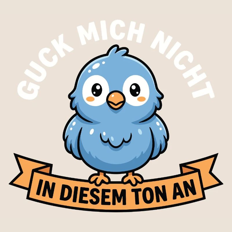 Ne me regarde pas sur ce ton ! Conception des oiseaux
