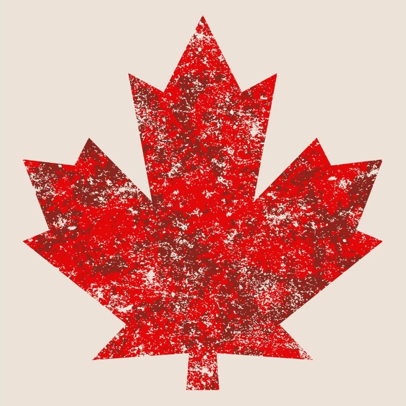 Canada Feuille d'érable Feuille d'érable Canada grunge Amérique