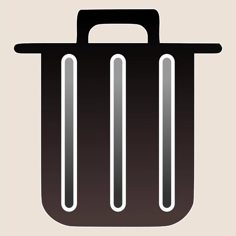 GARBAGE TRASH CAN