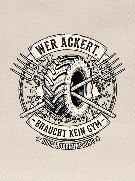 Ackern Auf dem Acker Landwirt