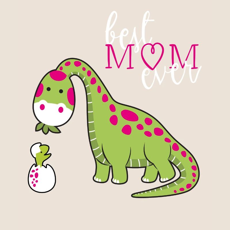 Dino Mutter Muttertag T-Shirt Mutter Tag Tee