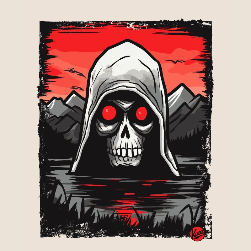 Skull Grim Reaper