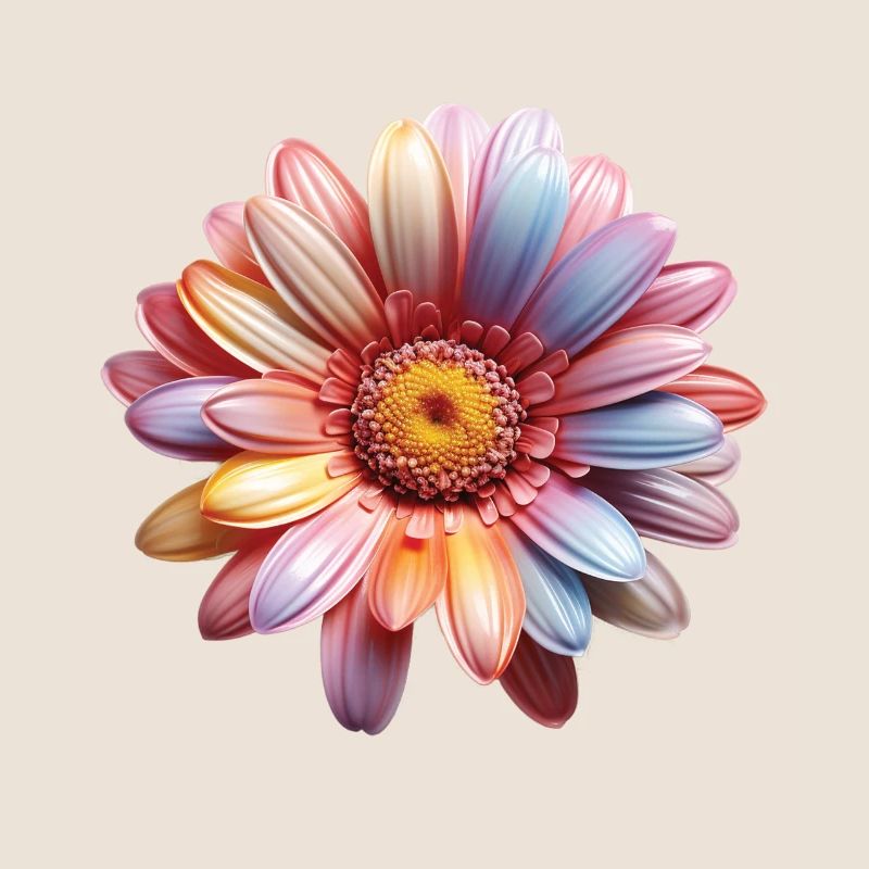 Regenbogen Gänseblümchen – Bunte Flowerpower