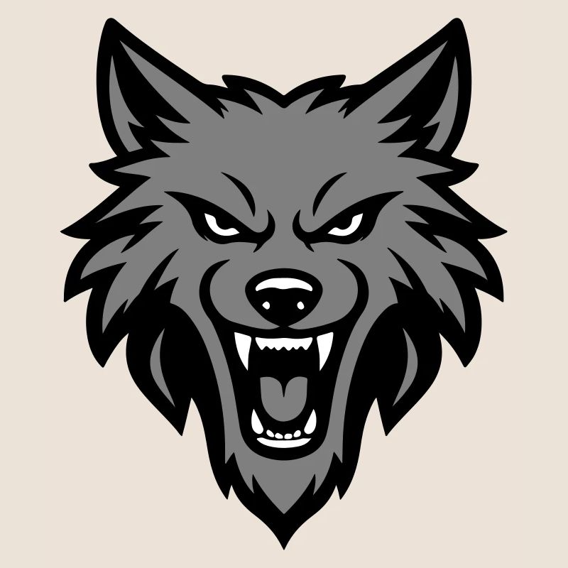 Wolf Head Logo